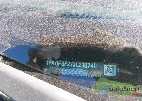 2018 Ford Focus Se from USA, damaged, VIN 1FADP3F27JL210740